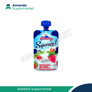 Cimory Squeeze Strawberry | 120gr