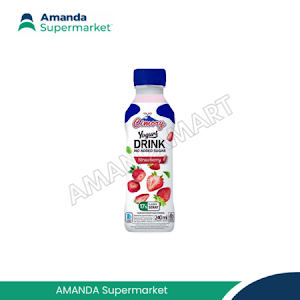 Cimory Yogurt Drink Zero Strawberry | 240ml
