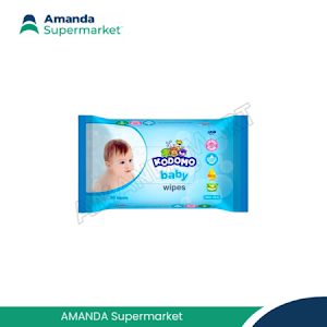 Kodomo Baby Wipes Blue | 50s